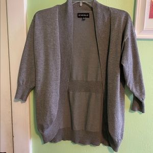 Grey cardigan